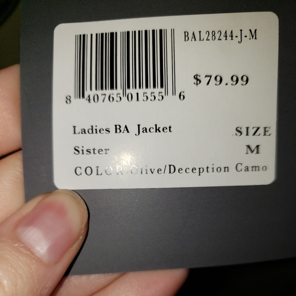 NWT Black Antler Tan camo Quarter Zip - Picture 2 of 2